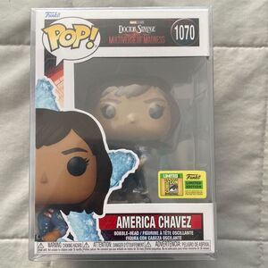 Funko Pop America Chavez 1070 Dr Strange 2022 SDCC Limited edition marvel